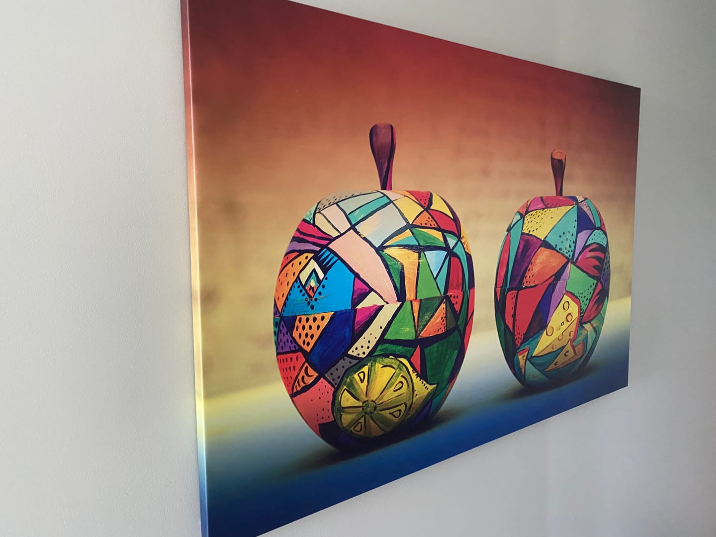 Customer photo review of Forbidden Fruit Canvas Art