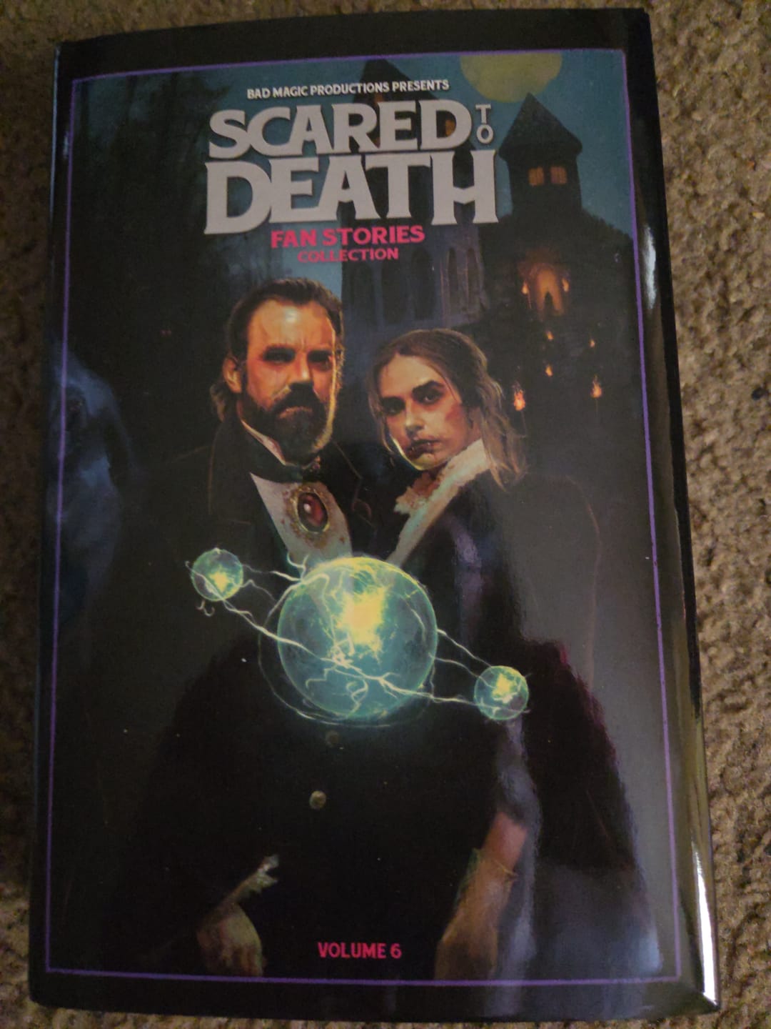 Customer photo review of Scared To Death Book Vol 6 SIGNED