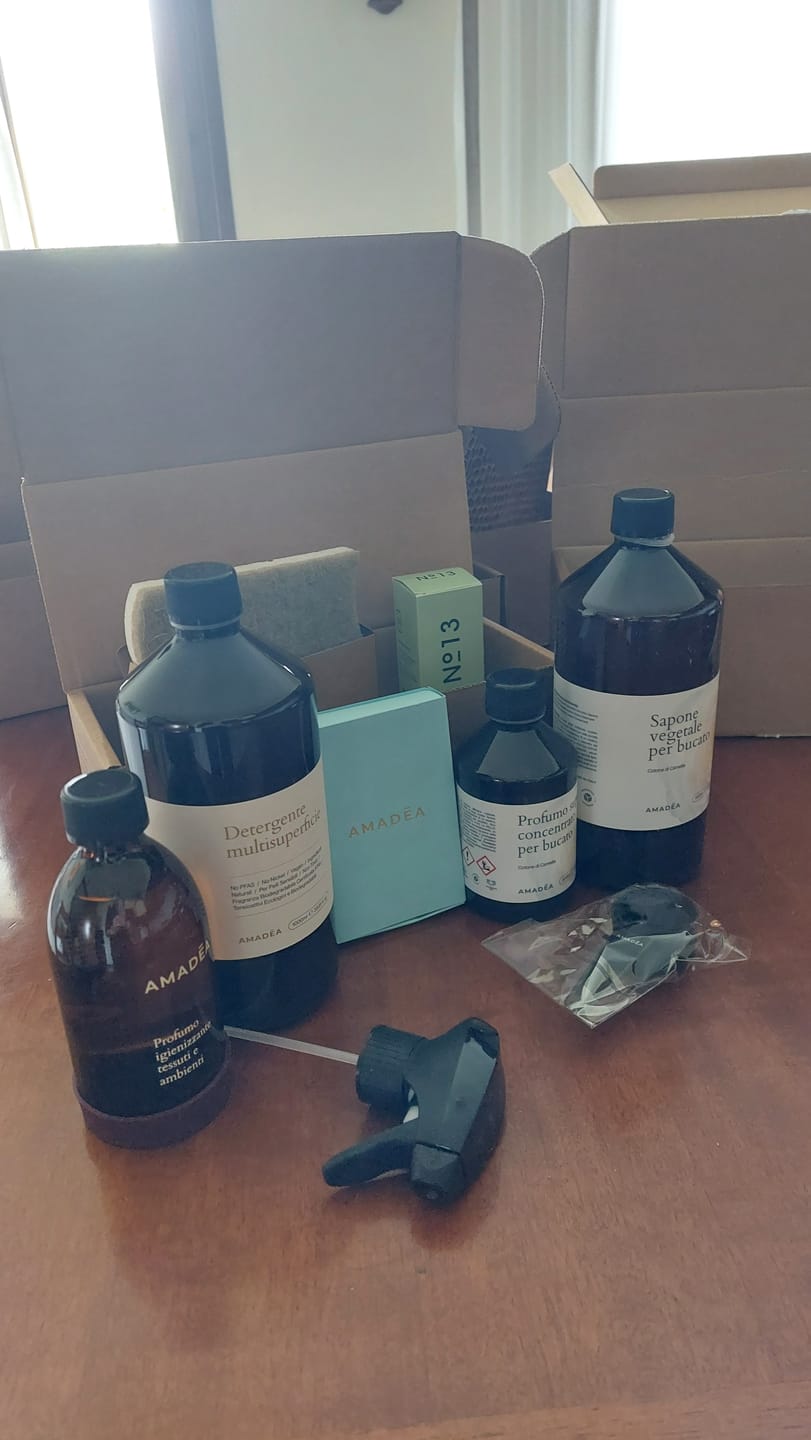 Customer photo review of Kit Laundry Cotone di Camelia