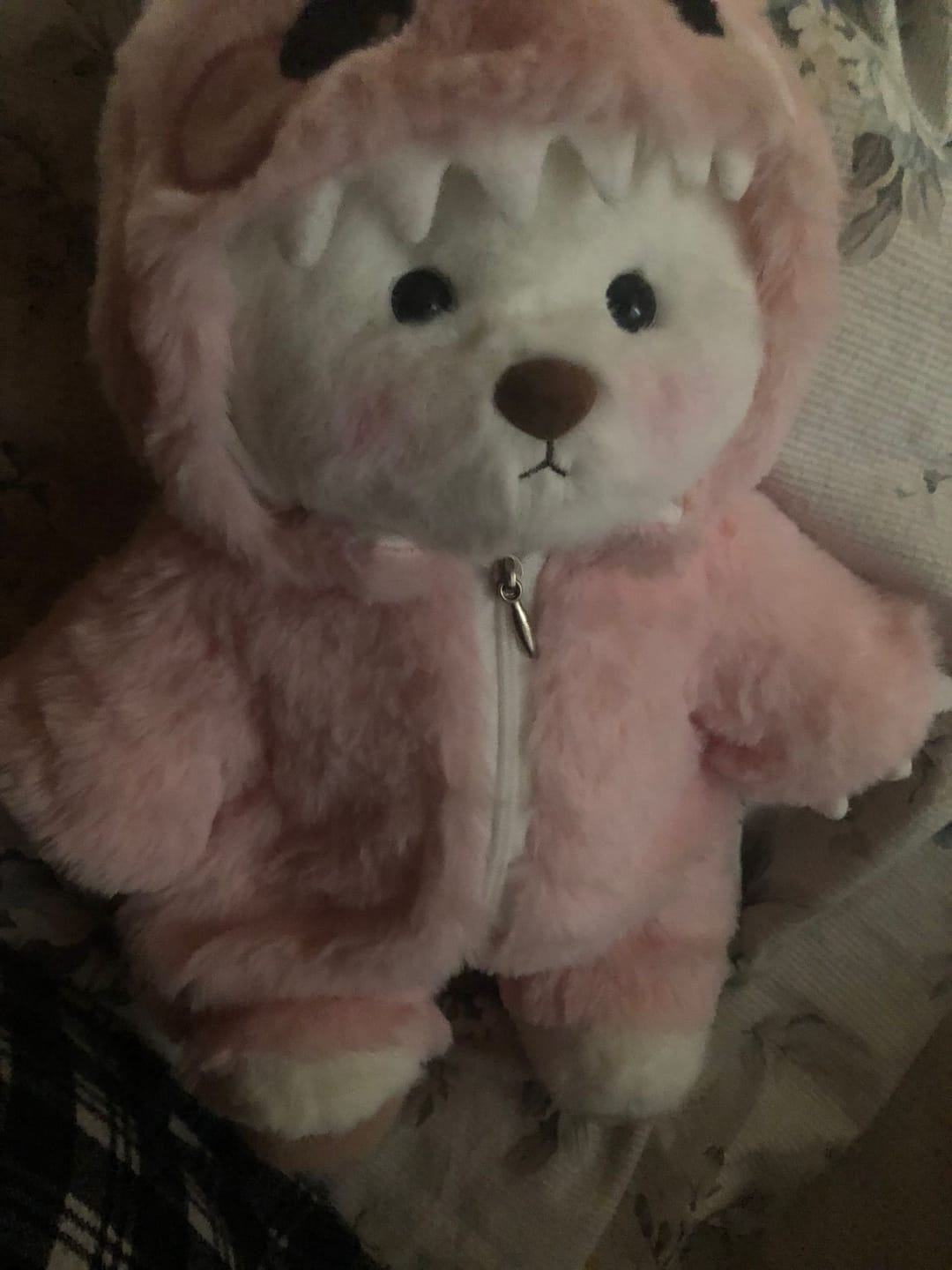 Customer photo review of Pink Dino