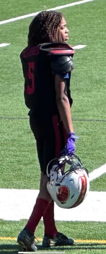 Customer photo review of Batman Football Cleats - Velocity 2.0 by Phenom Elite