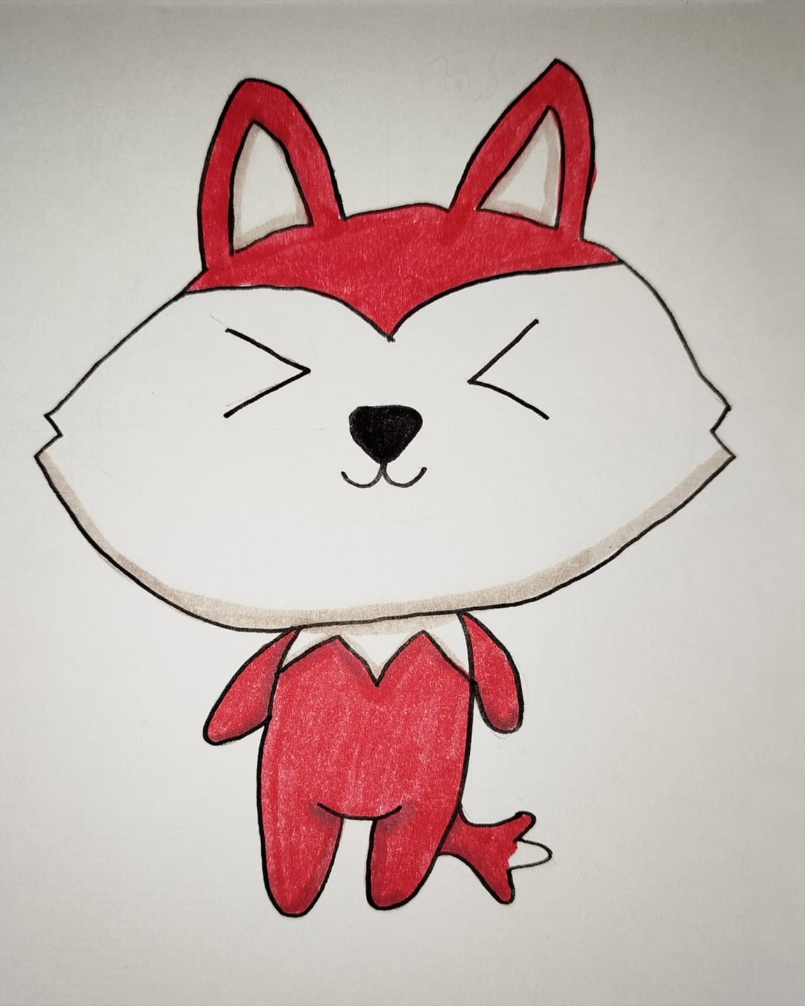 Customer photo review of Ohuhu Pupe Paper-friendly (No Peeling) Brush and Fineliner Dual Tips 60 Colors Water-based Coloring Markers
