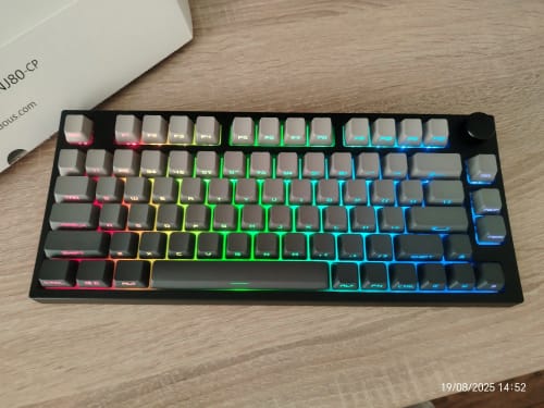 Customer photo review of Keydous - NJ80CP V2 HE Rapid Trigger Gaming Keyboard