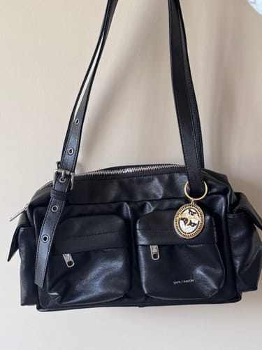 Customer photo review of SAMO ONDOH - pocket utility bag M nappa black (Dispatch in 48hrs)