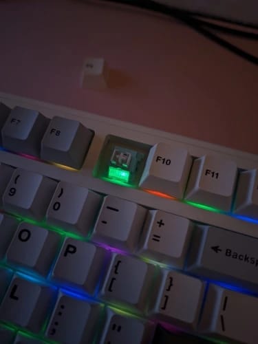 Customer photo review of AULA F75 - 75% Gasket Wireless Mechanical Keyboard