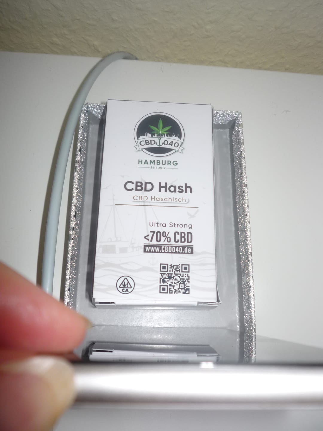 Customer photo review of CBD Haschisch Ultra Strong 70% CBD
