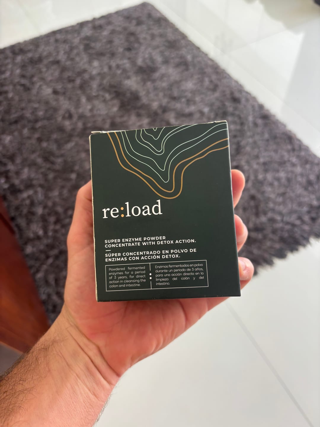 Customer photo review of re:set® deep detox kit