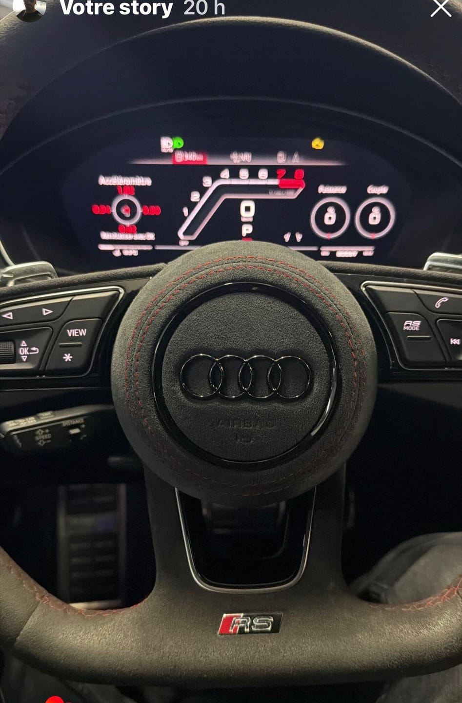 Customer photo review of Cache Airbag Audi B9 (Après 2017)