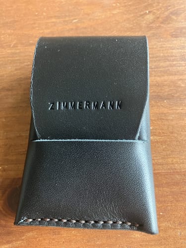 Customer photo review of Slimmad plånbok i äkta läder