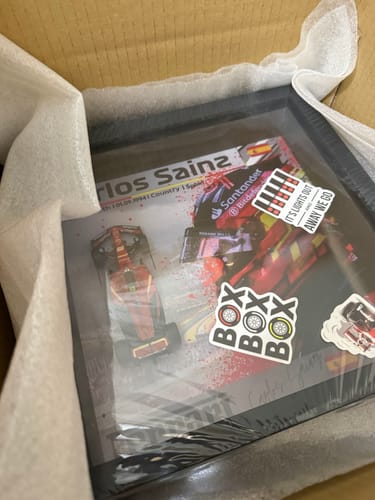 Customer photo review of Carlos Sainz #55 Ferarri