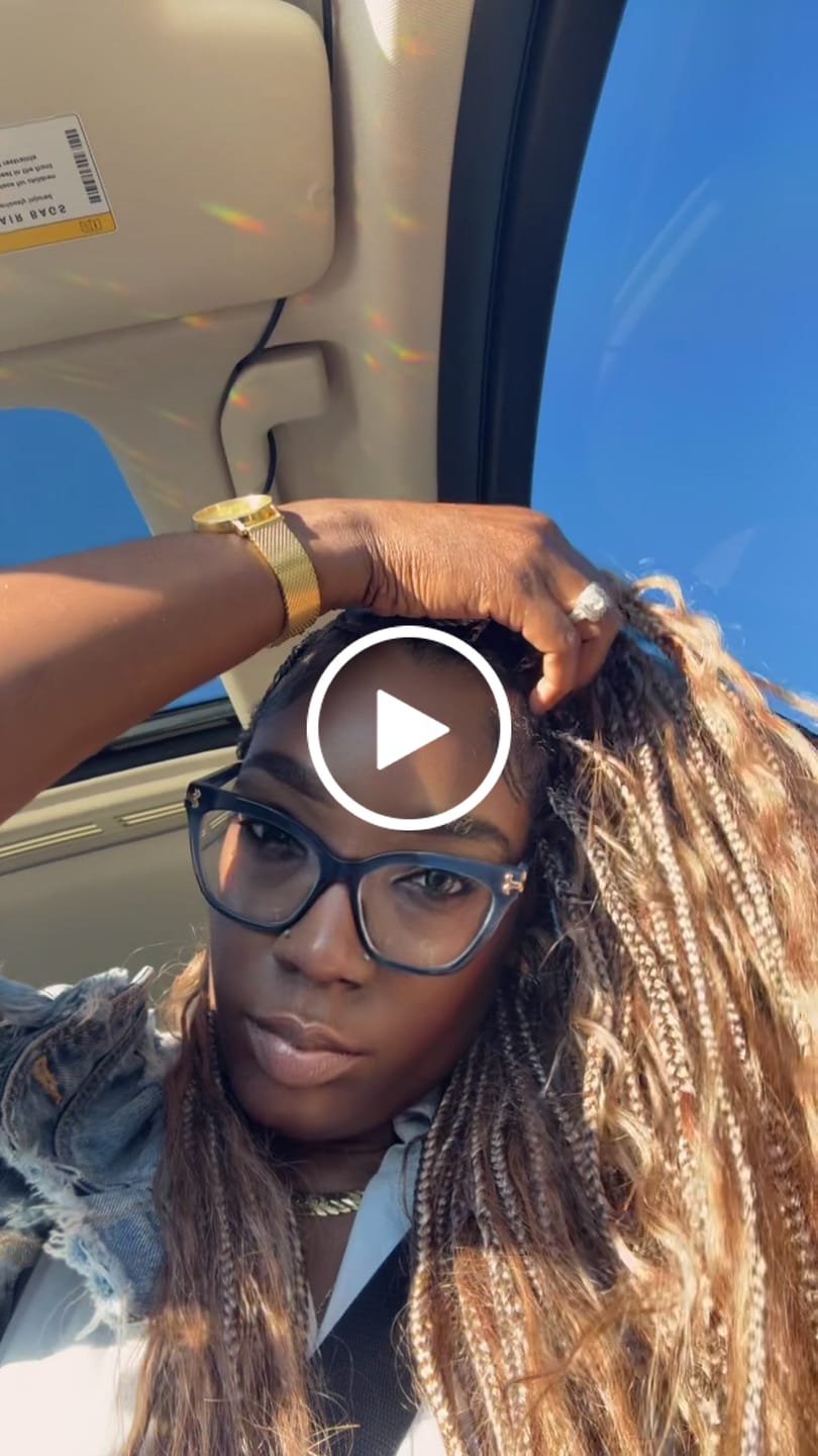 Customer video review of Double Drawn Burmese #4/#27/#30 Mix Color Blend Deep Wave Human Hair Bulk