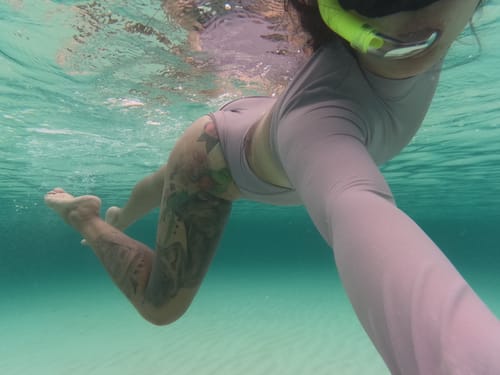 Customer photo review of Luna Lilac Long Sleeve