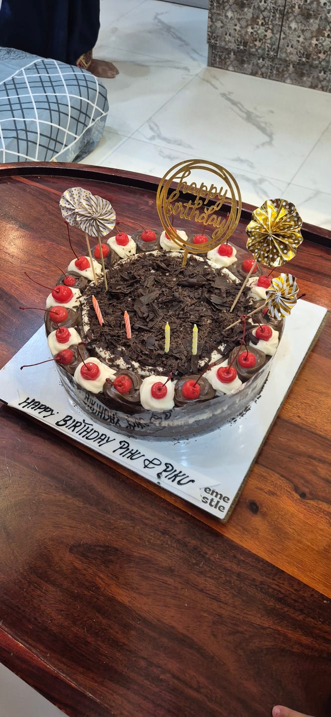 Customer photo review of German Black Forest Cake