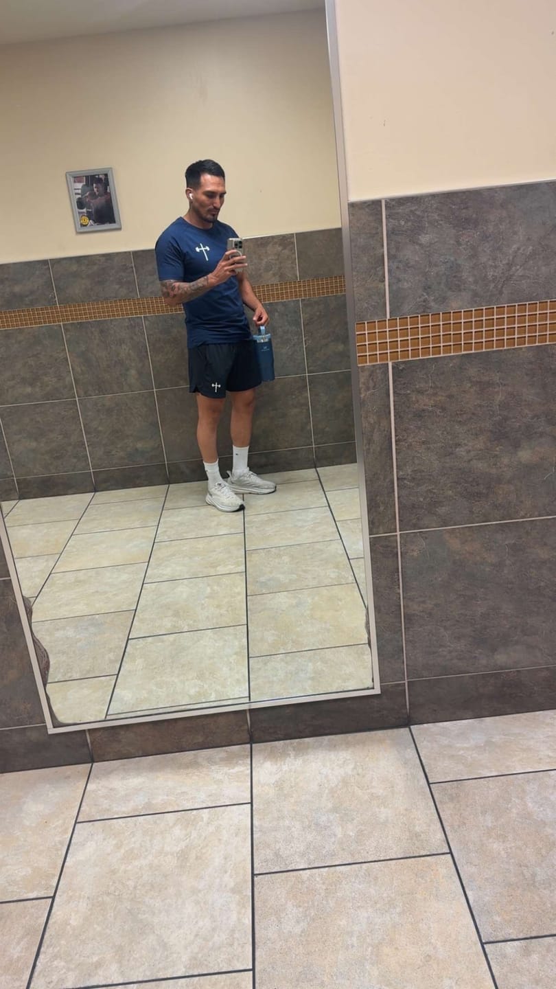 Customer photo review of Signature Tech Liner Shorts