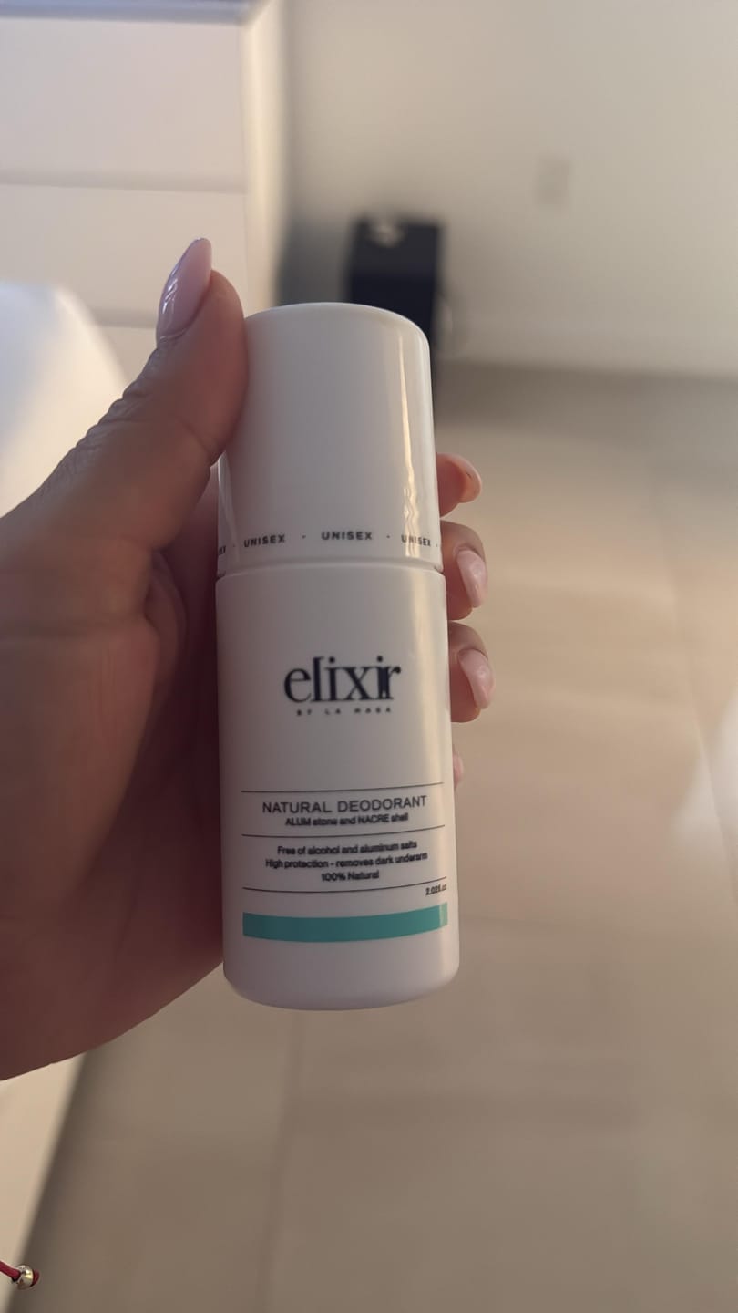 Customer photo review of Desodorante Natural Unisex