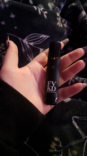 Customer photo review of FVKD MINIS THCA ROSIN DISPOSABLE 1.5G