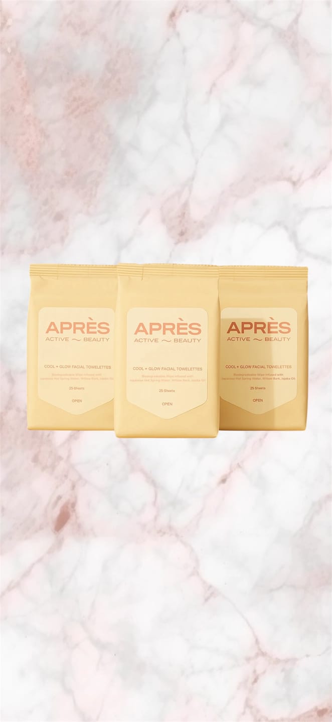 Customer photo review of Cool + Glow Facial Towelettes Trio Pack