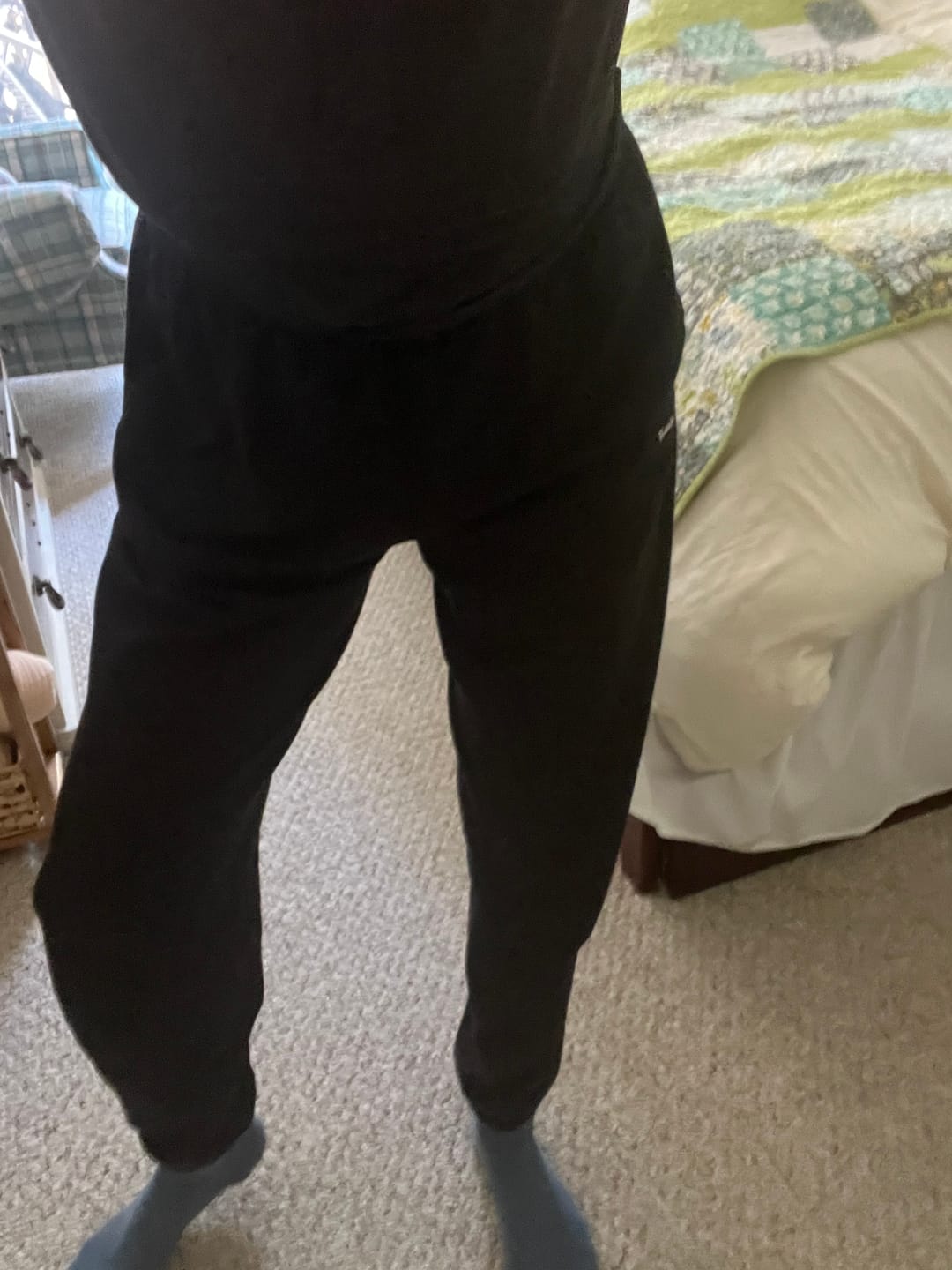Customer photo review of 100% Organic Cotton Relaxed Lightweight Joggers