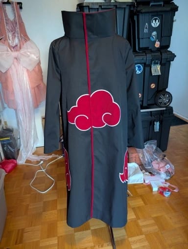 Customer photo review of Akatsuki Cloak - Uchiha Brothers Naruto Cosplay