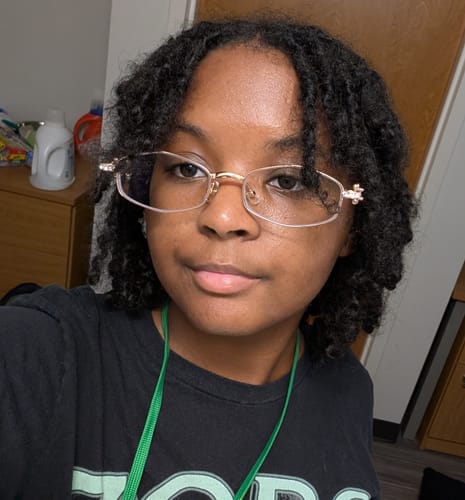 Customer photo review of Ottilie Eyeglasses