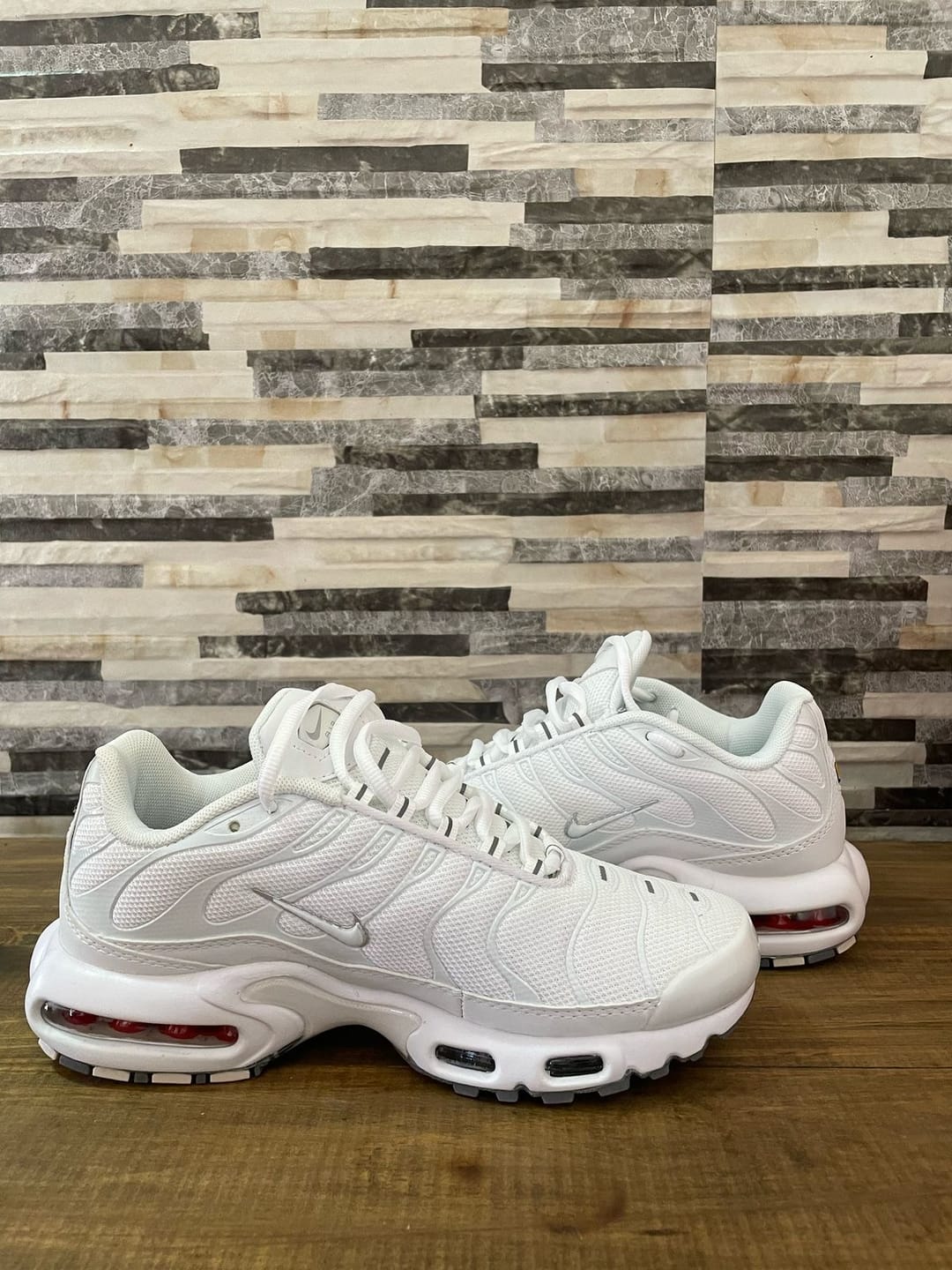 Customer photo review of Nike Air Max Plus White