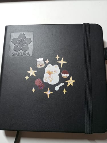 Customer photo review of Sakura Sketch Note Book - Sketchbook Papel Blanco/Crema 80 Hojas, 140 g/m2