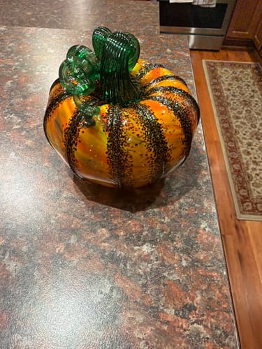 Customer photo review of Bewitched Squat Pumpkin