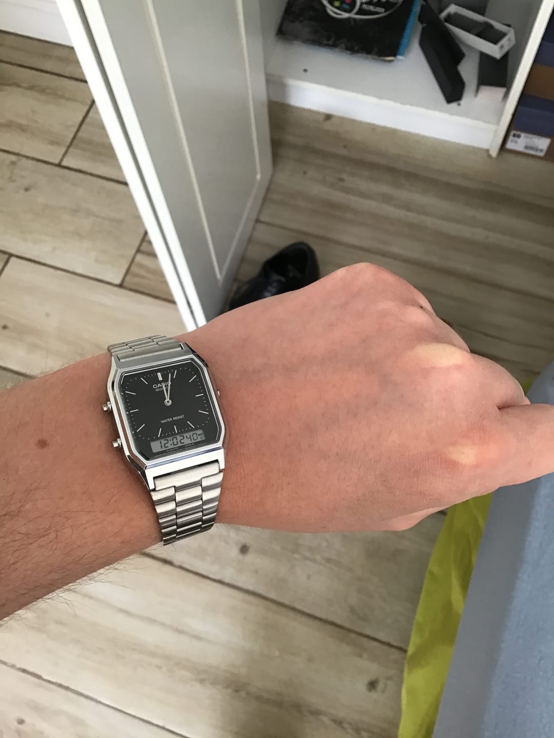 Customer photo review of Reloj Casio Vintage AQ-230A-1DMQ Dial Negro