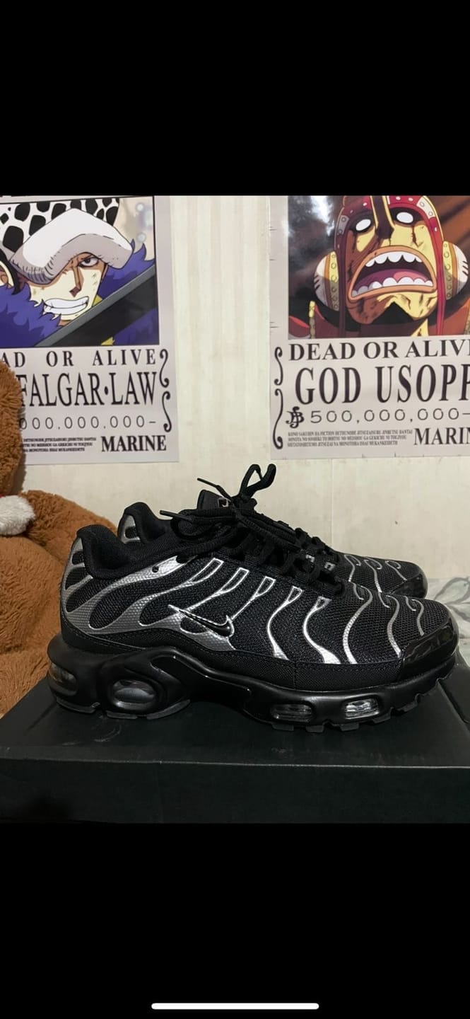 Customer photo review of Nike Air Max Plus Black Metallic