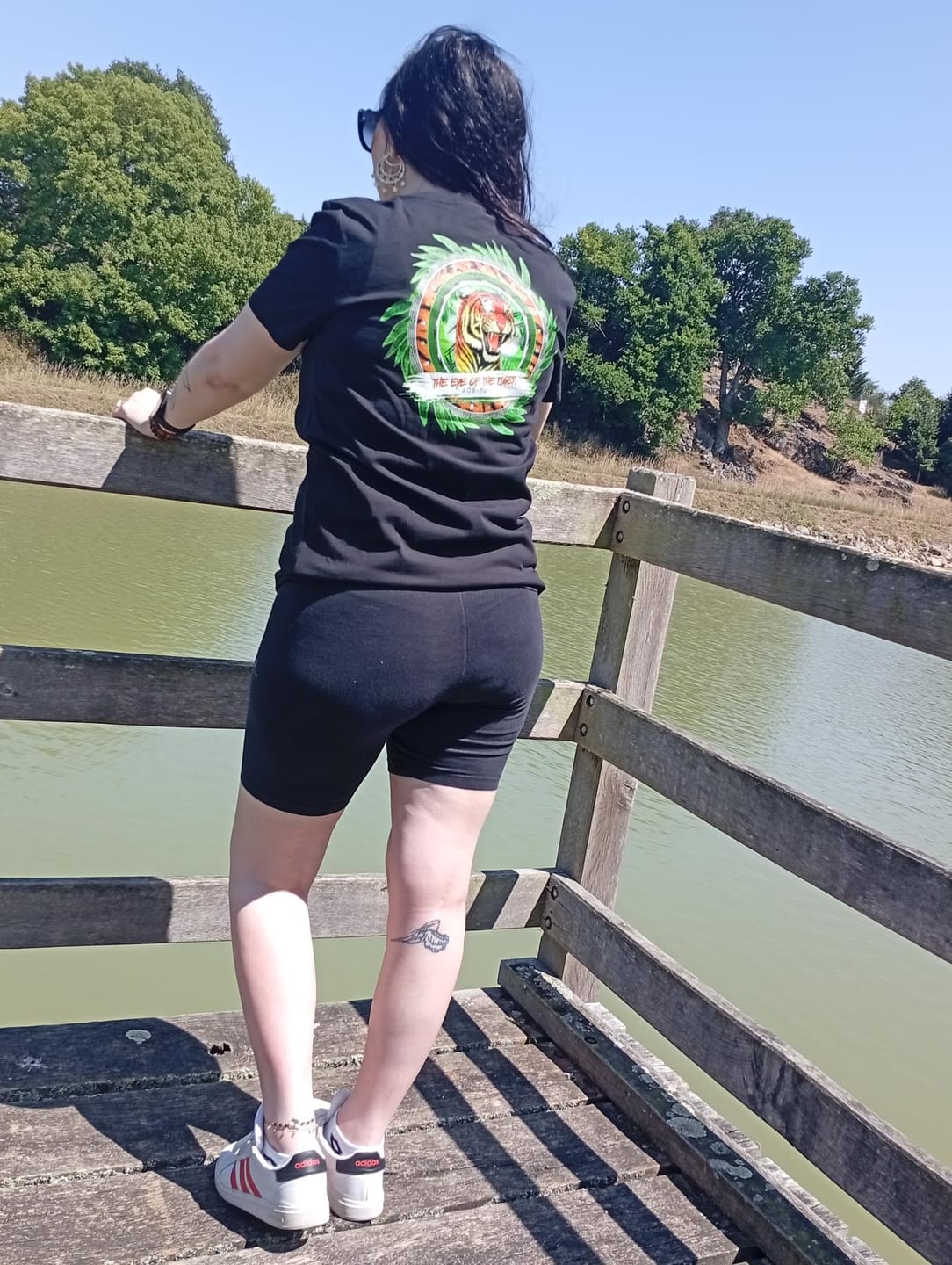 Customer photo review of LE T-SHIRT "THE EYE OF THE TIGER"