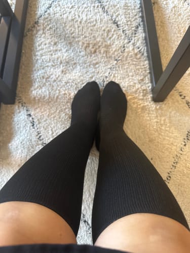 Customer photo review of Støttestrømper