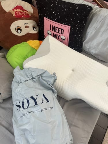 Customer photo review of Oreiller Soya 2.0