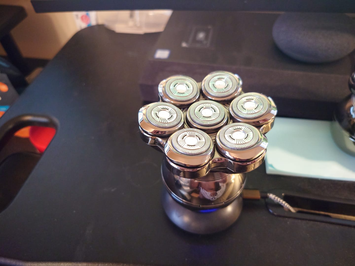 Customer photo review of Trimpod 3.0: The Ultimate Shaver for Bald Men