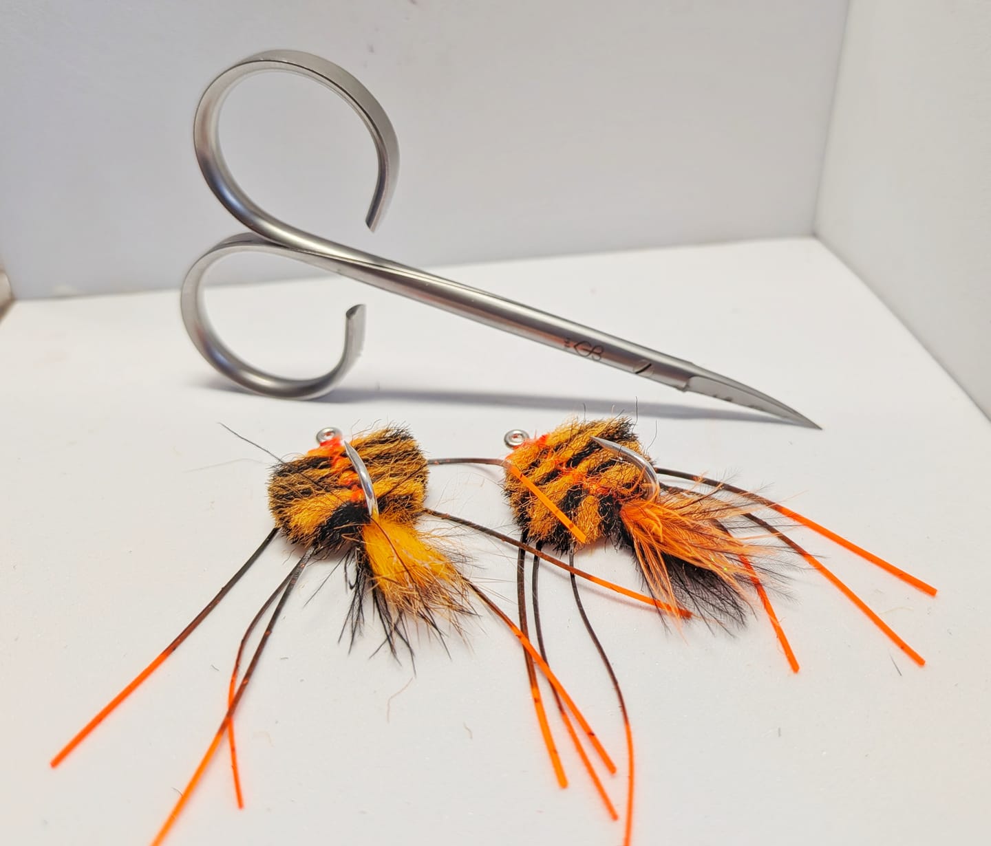 Customer photo review of Fly Tying Scissors - The FlyTier Curved