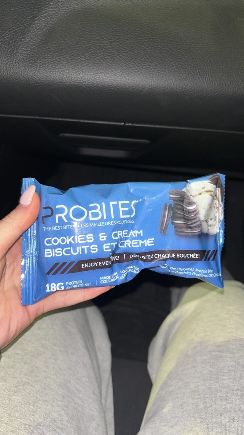 Customer photo review of Probites - Bouchées Protéinées - 100g