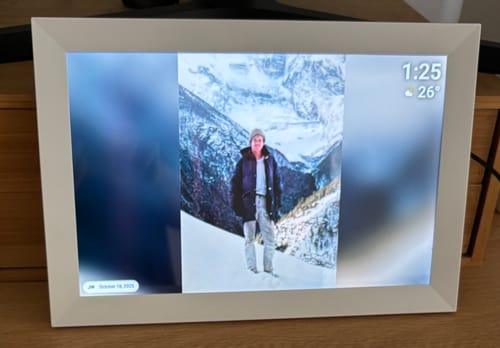 Customer photo review of Digital Photo Frame