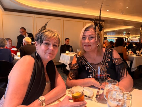 Alison C. review of Isla 1920s Gatsby Dress - Black & Bronze image 2 out of 2