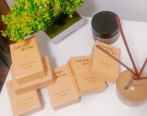 Customer photo review of Turmeric Glow Soap