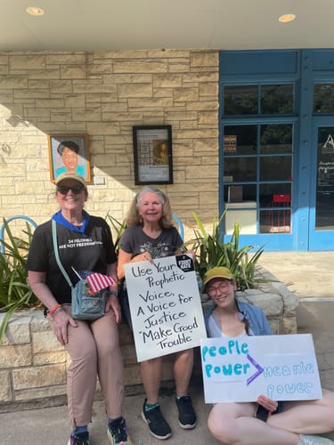 Customer photo review of 34 FELONIES Unisex T-Shirt