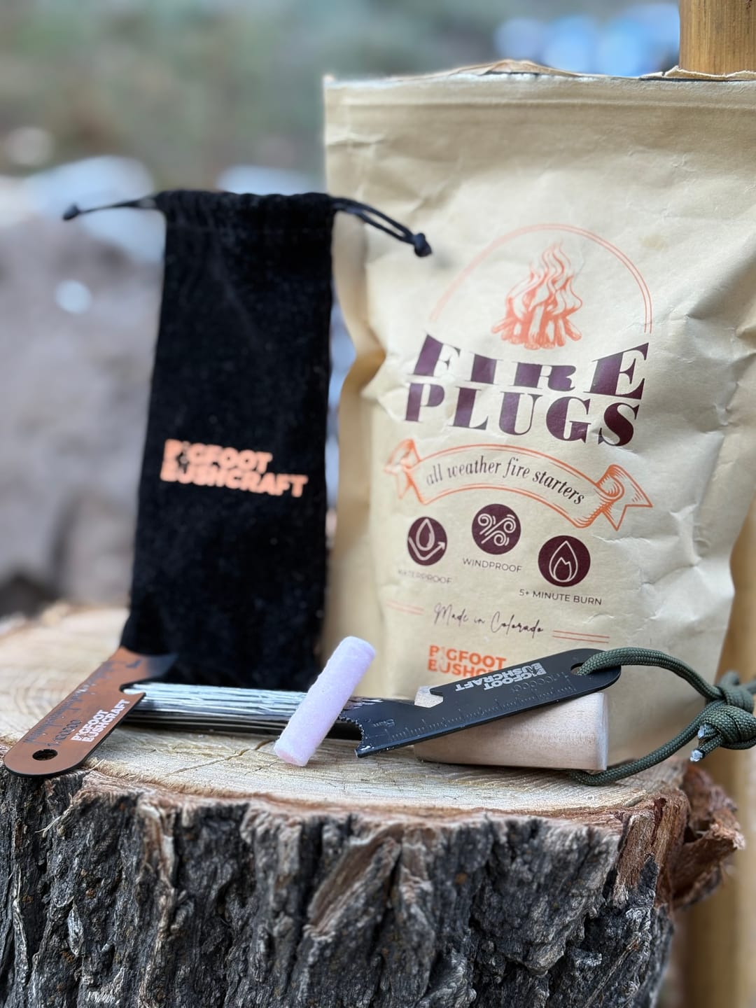 Customer photo review of Extra Thick Ferro Rod + Steel Striker [FALL SALE]