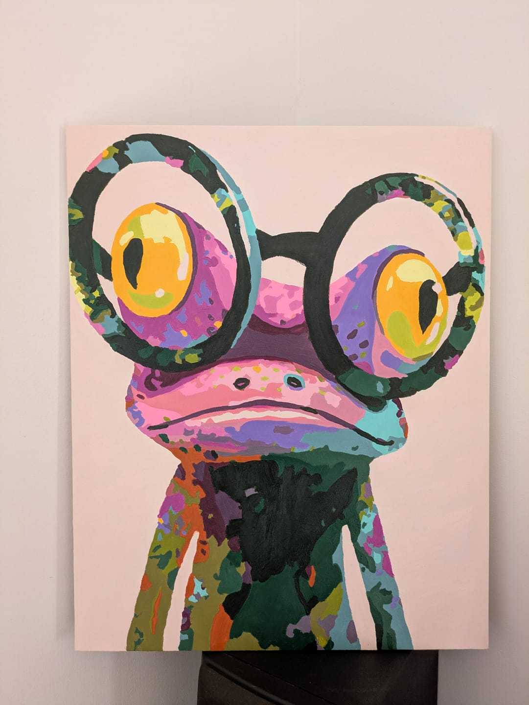 Happy Frog | Paint by Numbers – Diy Art Club