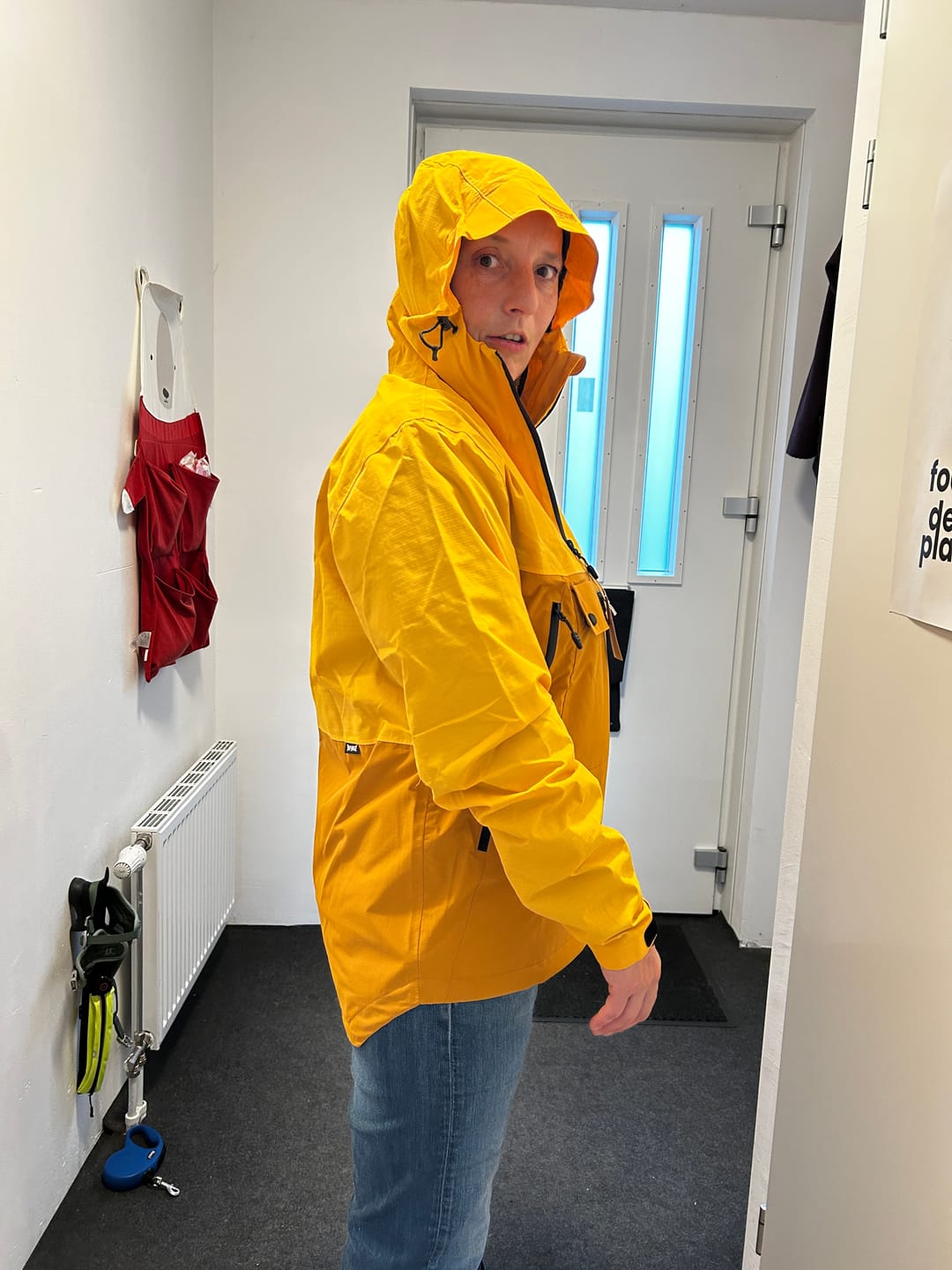 Customer photo review of Ripknot™ | Waterproof Anorak | Radiation Yella