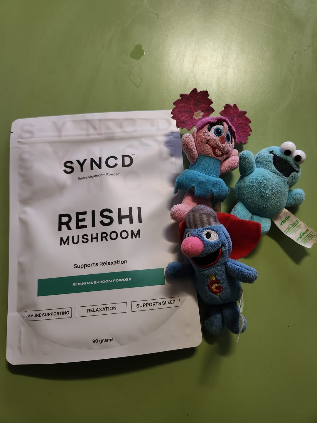Customer photo review of SYNCD™ Reishi Mushroom Powder