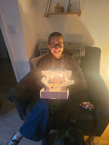 Customer photo review of Brownie & Blondie Mixed Box