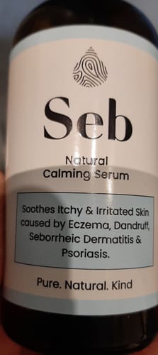 Customer photo review of Seb Natural Calming Serum