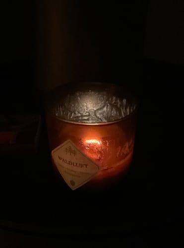 Customer photo review of Waldluft Kerze (🌲)