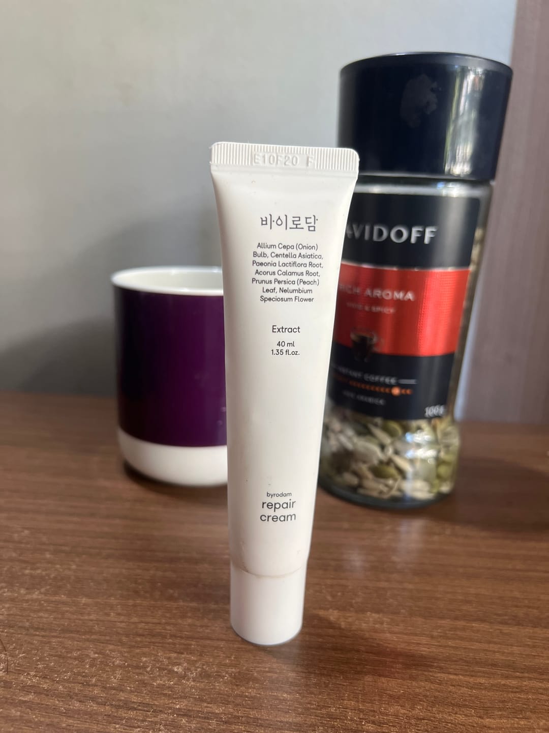 Customer photo review of BYRODAM Repair Cream 40 ml