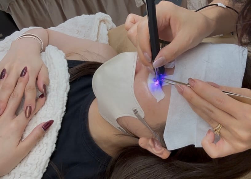 Customer photo review of Lash Plus - LED Tweezer Starter Kit