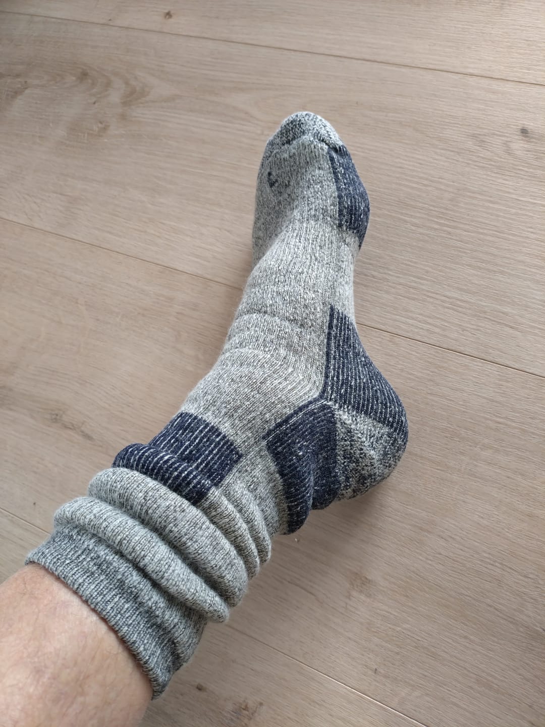 Customer photo review of Merinowolle Trekkingsocken – Wandersocken Outdoor (1 Paar), Gr. 35–46
