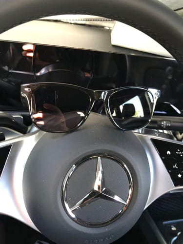 Customer photo review of פיור קומפורט ויז'ן פרו – משקפי חכמים עם בינה מלאכותית
